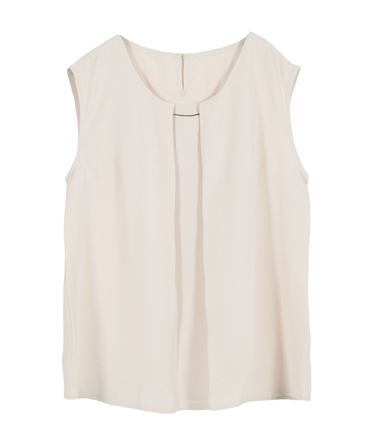 チャーム付きパーソナルカラーノースリーブブラウス・トップス JB23035