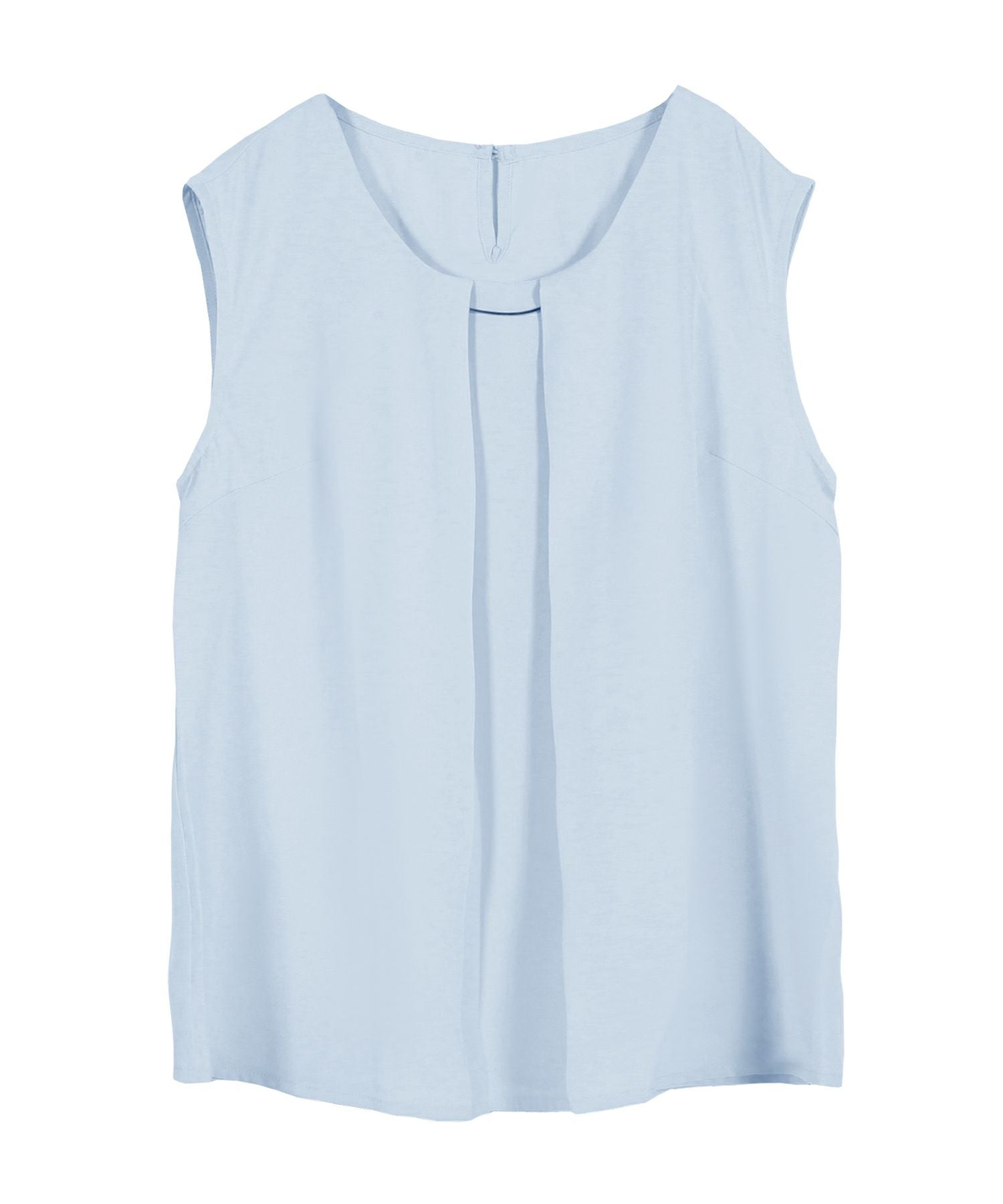 チャーム付きパーソナルカラーノースリーブブラウス・トップス JB23035