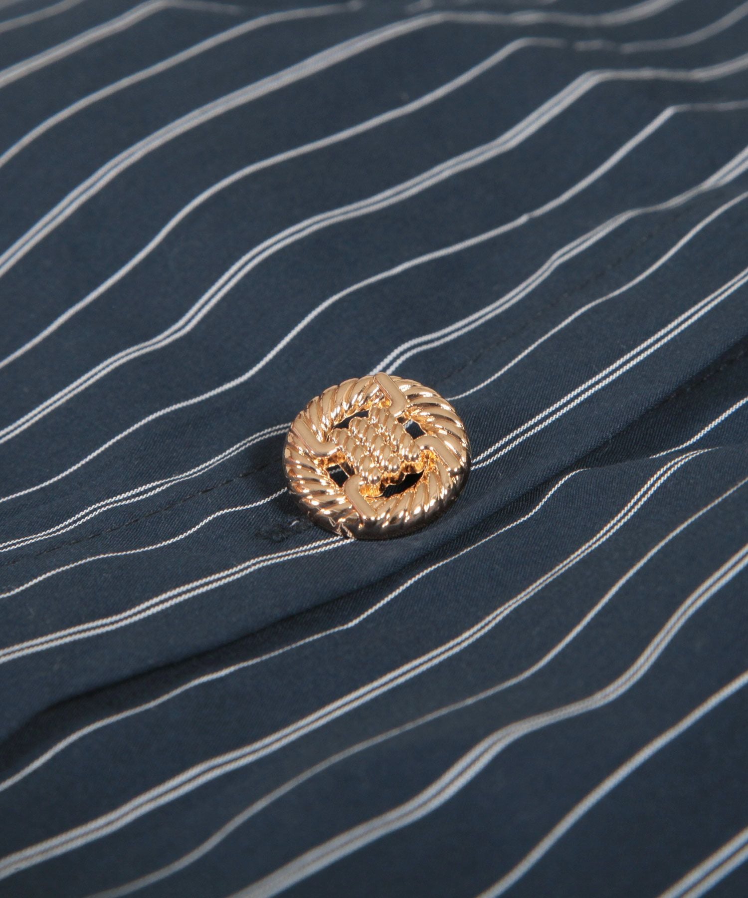 形が選べるストライプ柄シャツワンピース JB23071