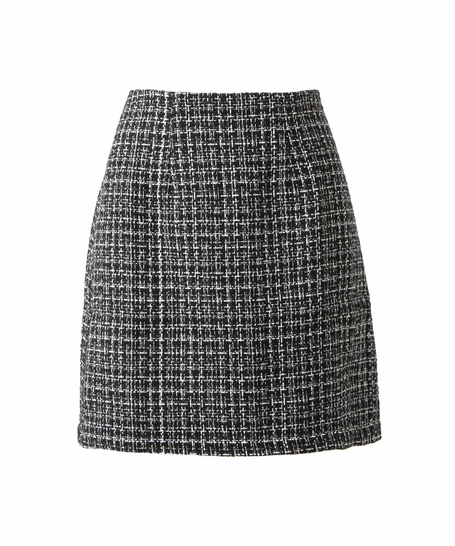 クラシカルツイードミニスカート JB23513