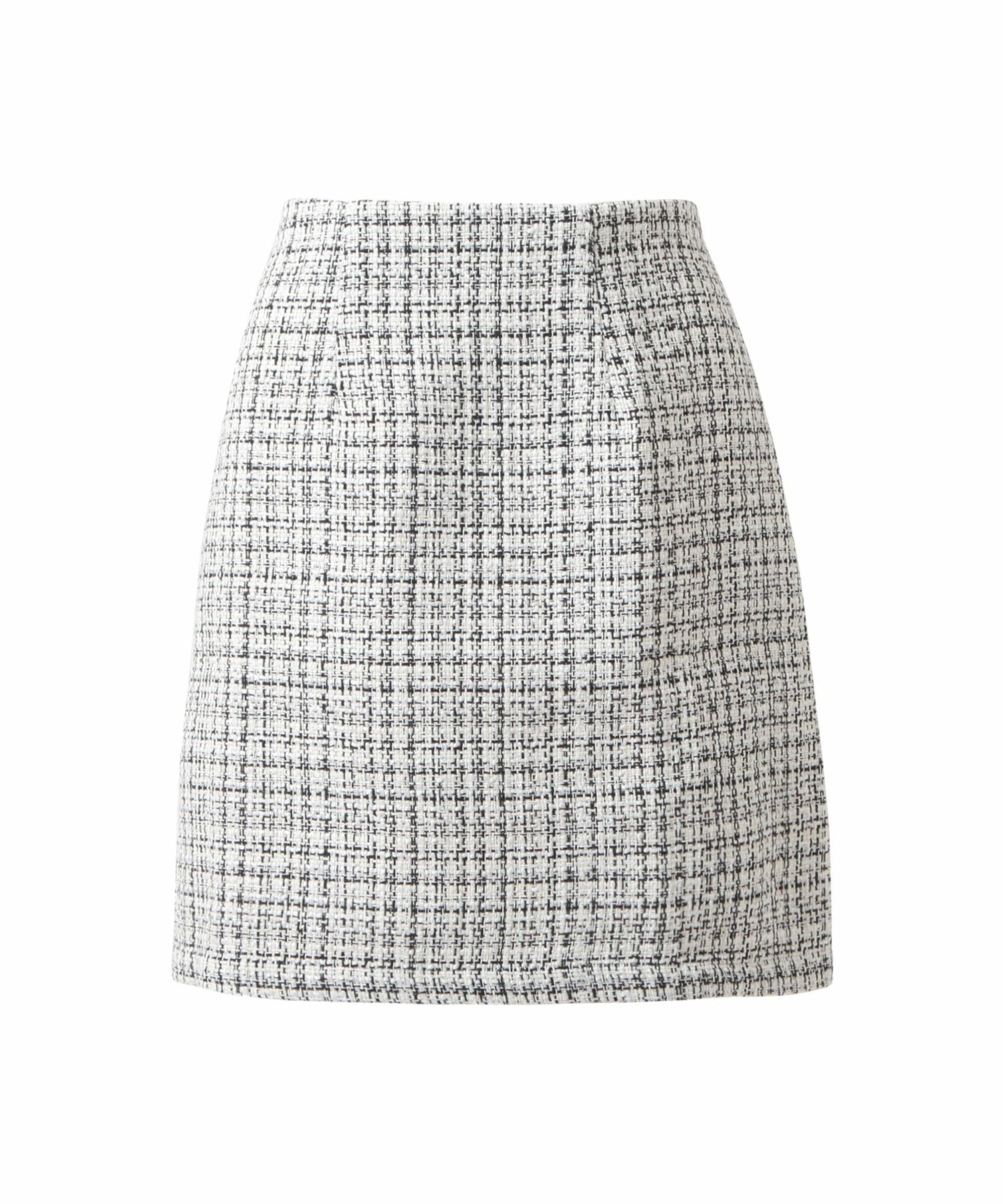 クラシカルツイードミニスカート JB23513