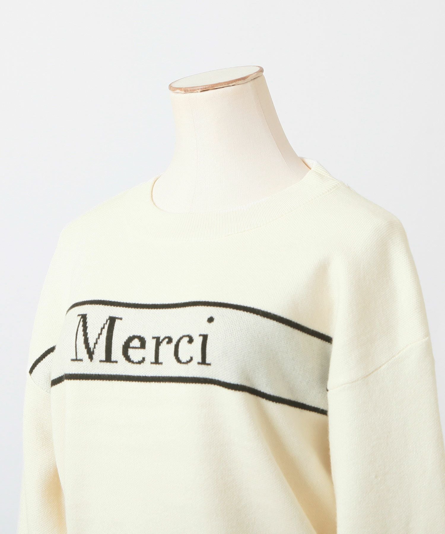 Merciロゴニットトップス JB23560