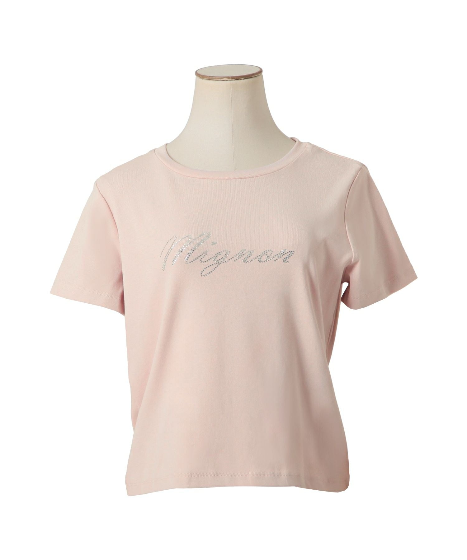 MignonビジューロゴTシャツ JB24010