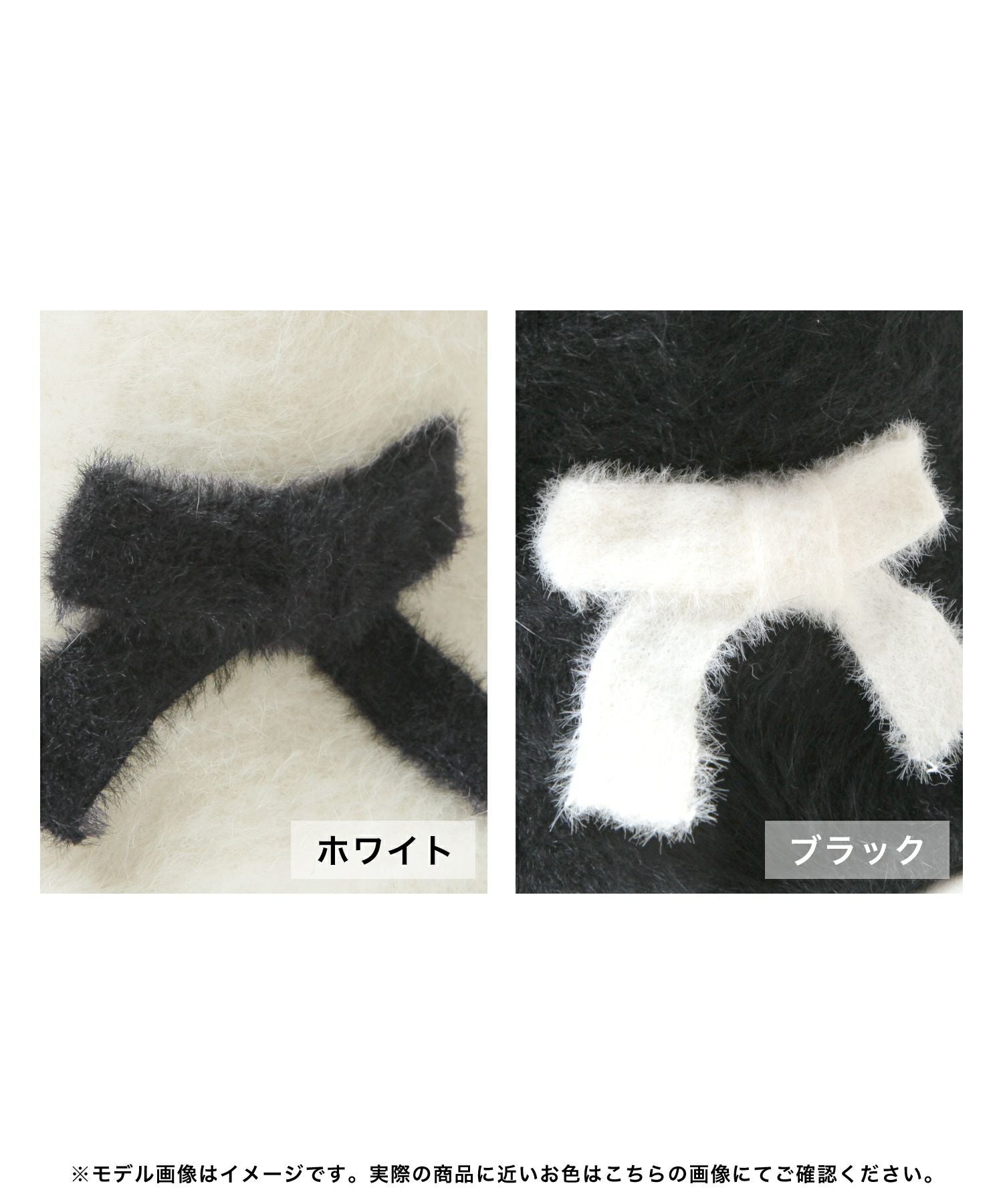 リボンモチーフチューリップハット JB24665