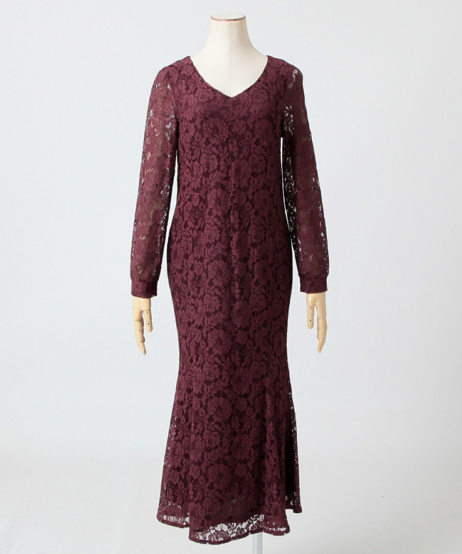 美人マーメイドレースワンピース JB24558