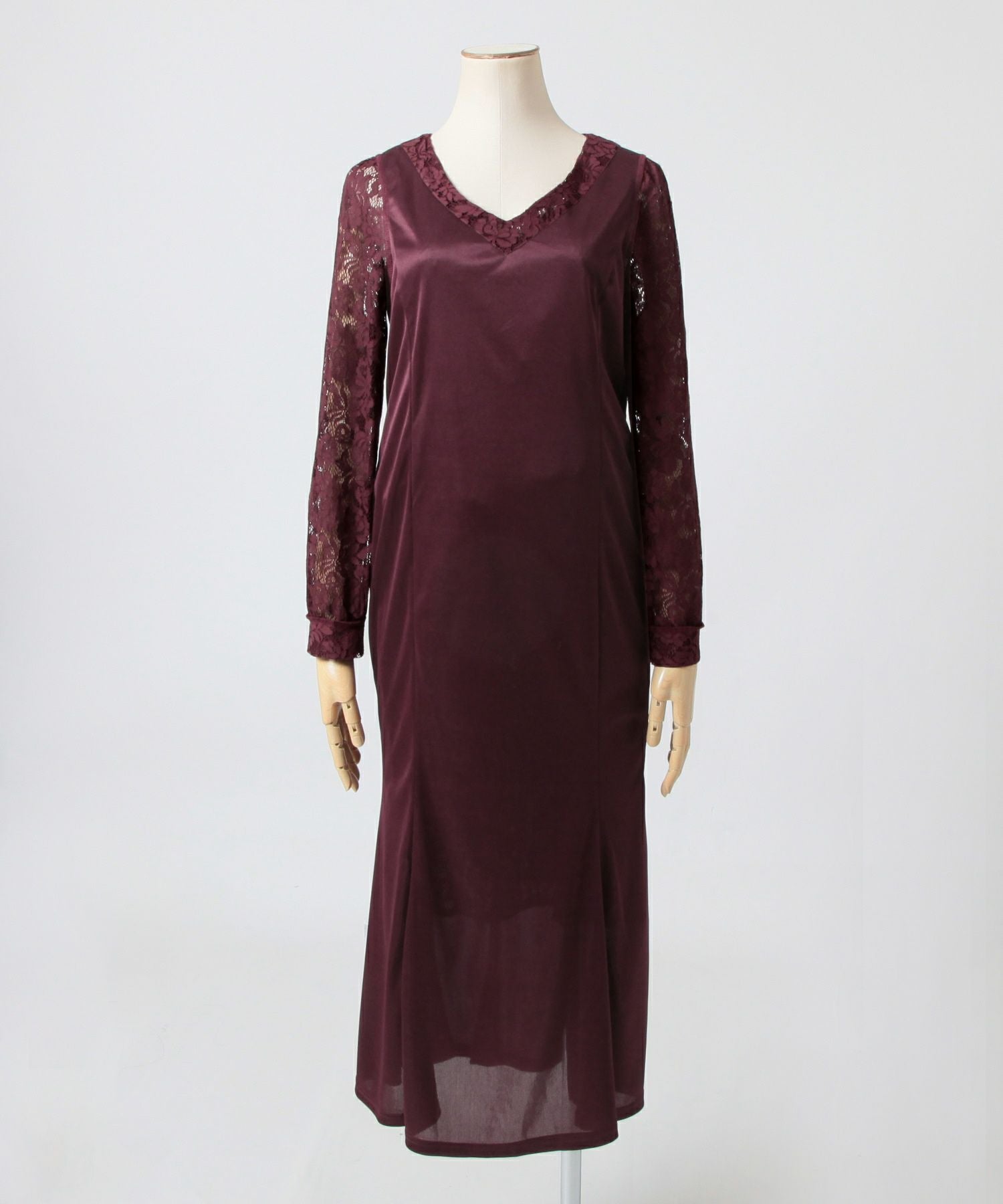 美人マーメイドレースワンピース JB24558