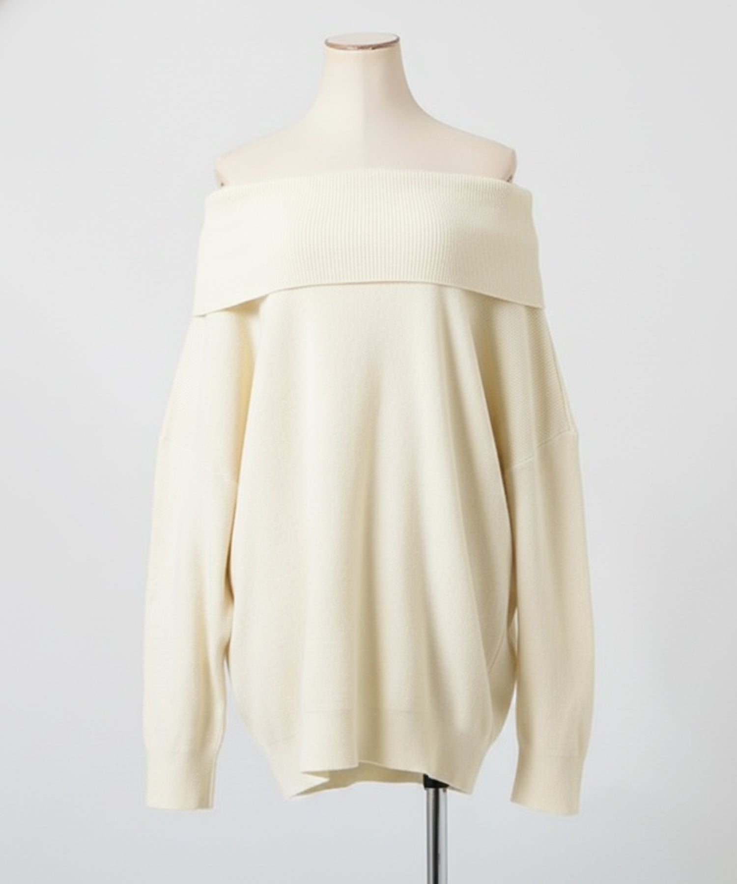 オフショルダーチュニックトップス・ワンピース JB24550