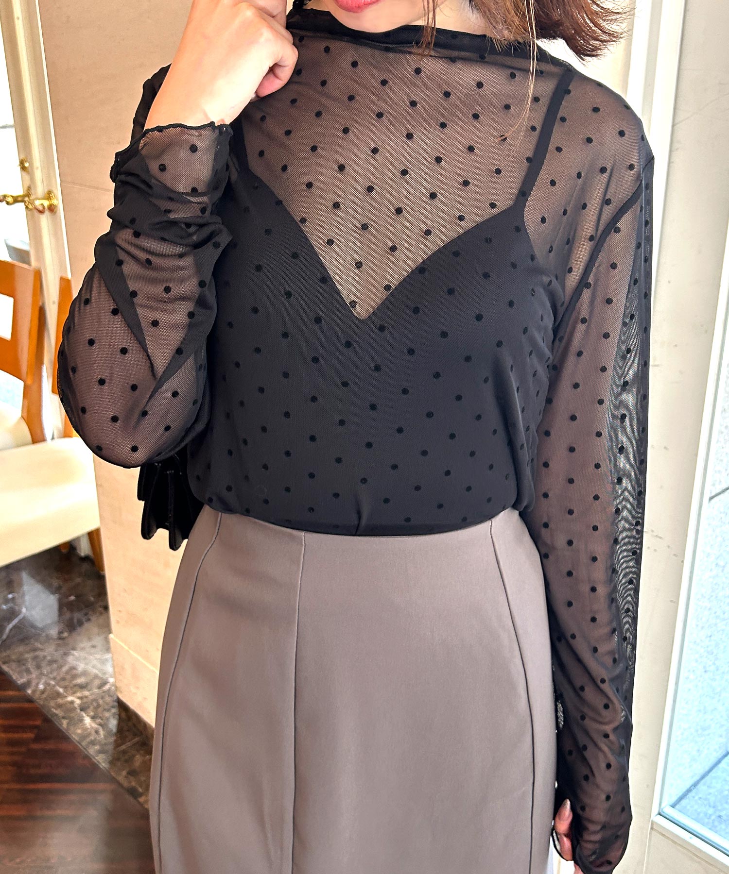 フロッキーシアートップス JB24617