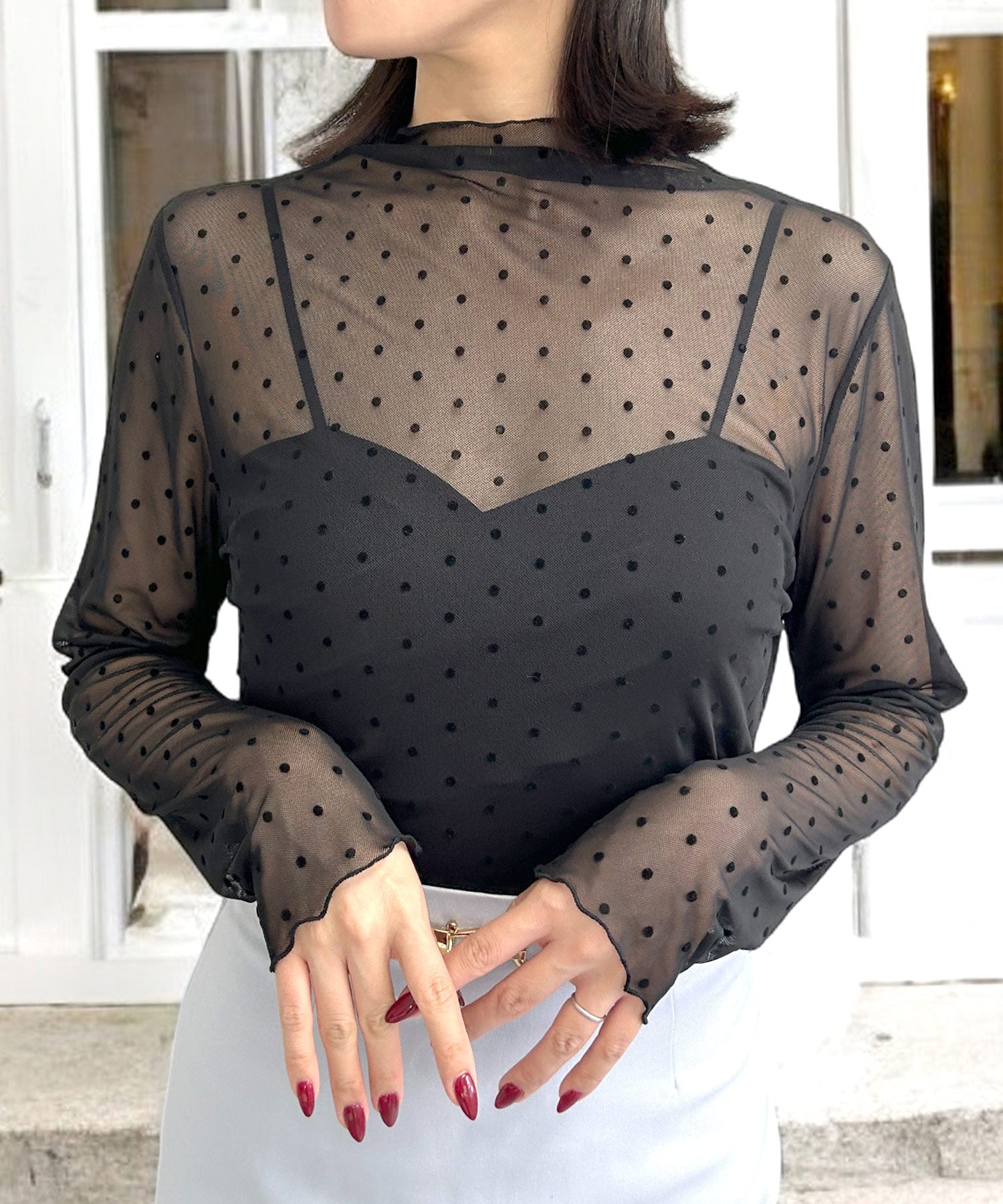 フロッキーシアートップス JB24617