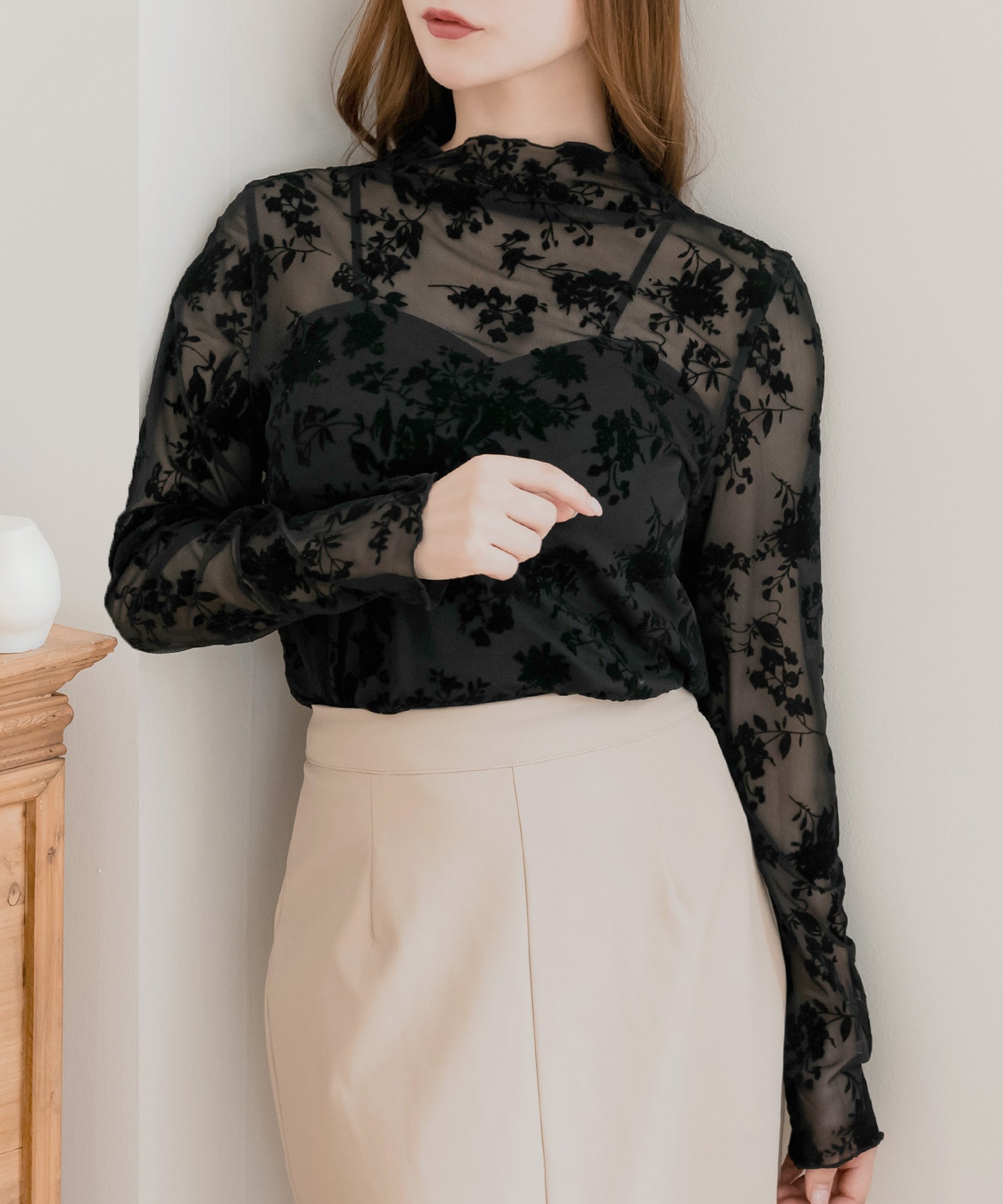 フロッキーシアートップス JB24617