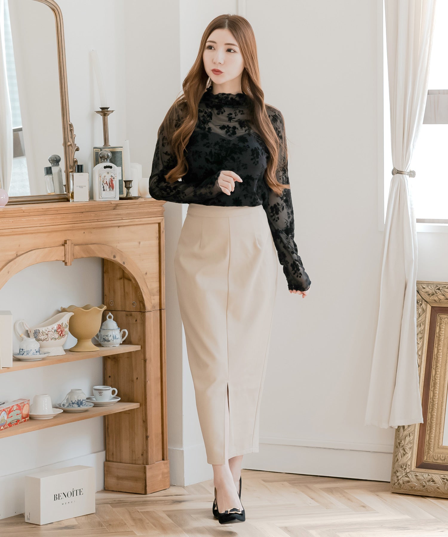 フロッキーシアートップス JB24617